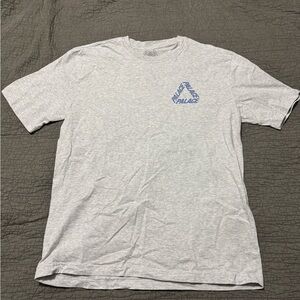 PALACE Gray and Blue Short Sleeve Tees
